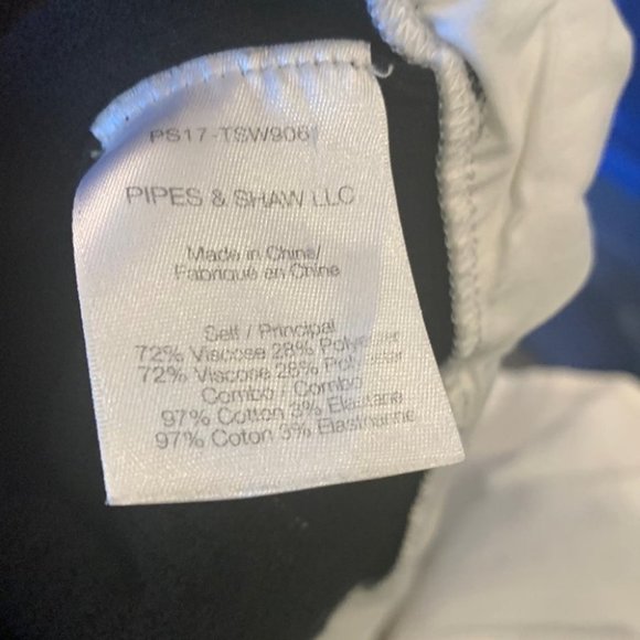 VERONICA Beard V-neck Mesh Pullover with pleated back size XS - Picture 12 of 14